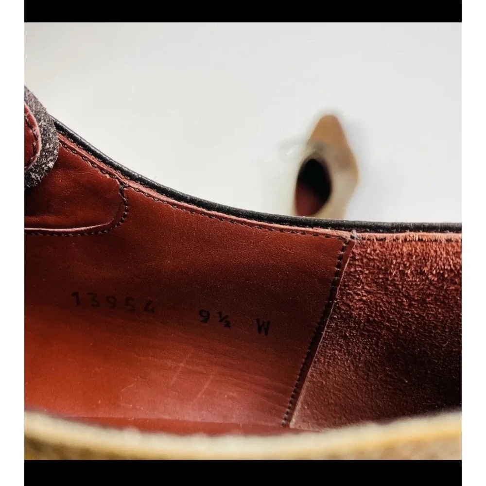 Magnanni‎ for Neiman Marcus Brown Leather Dress Shoes 9.5 H